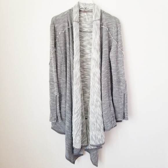 Free People In The Loop Open Front Cardigan S - Picture 4 of 8